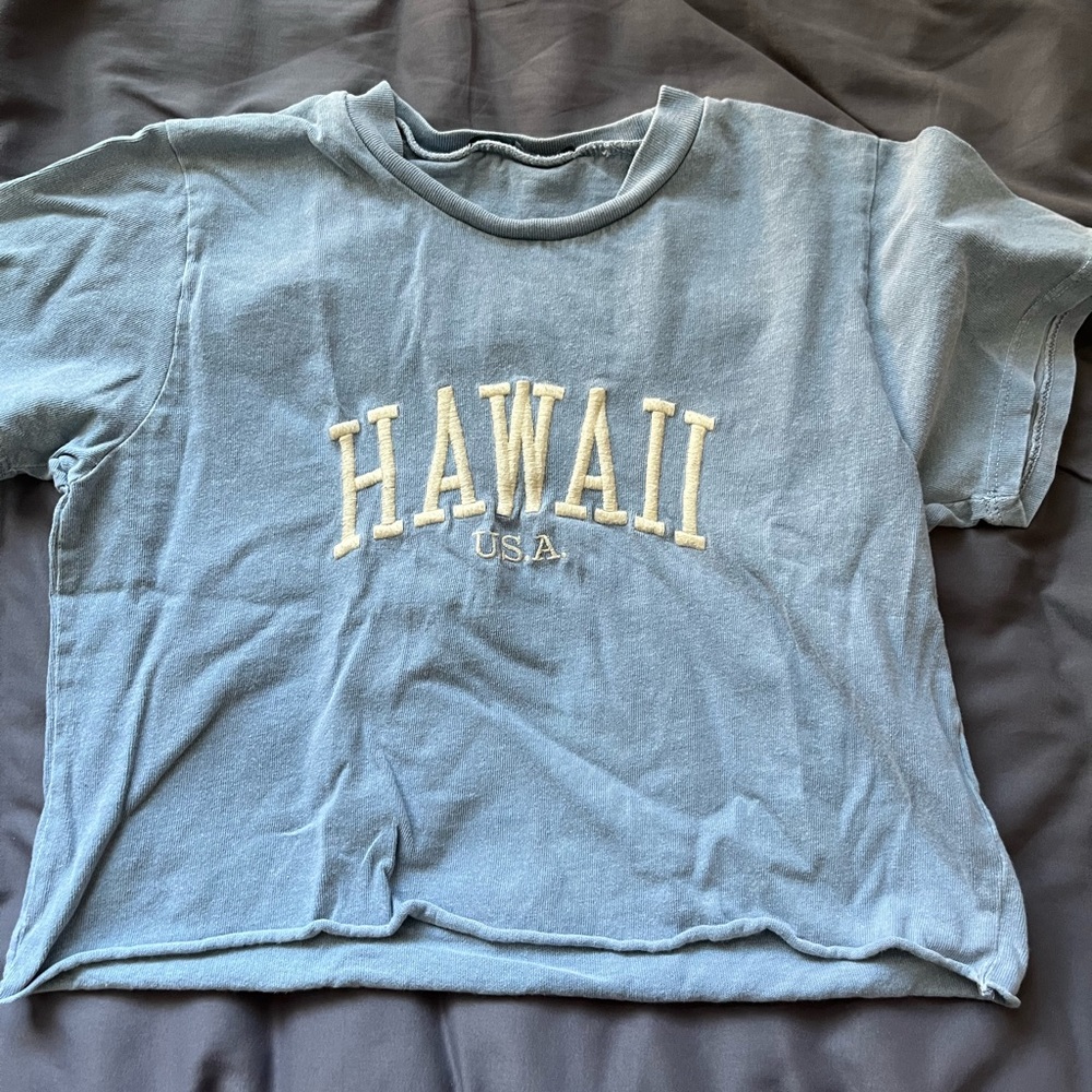 Brandy Melville cropped Hawaii top